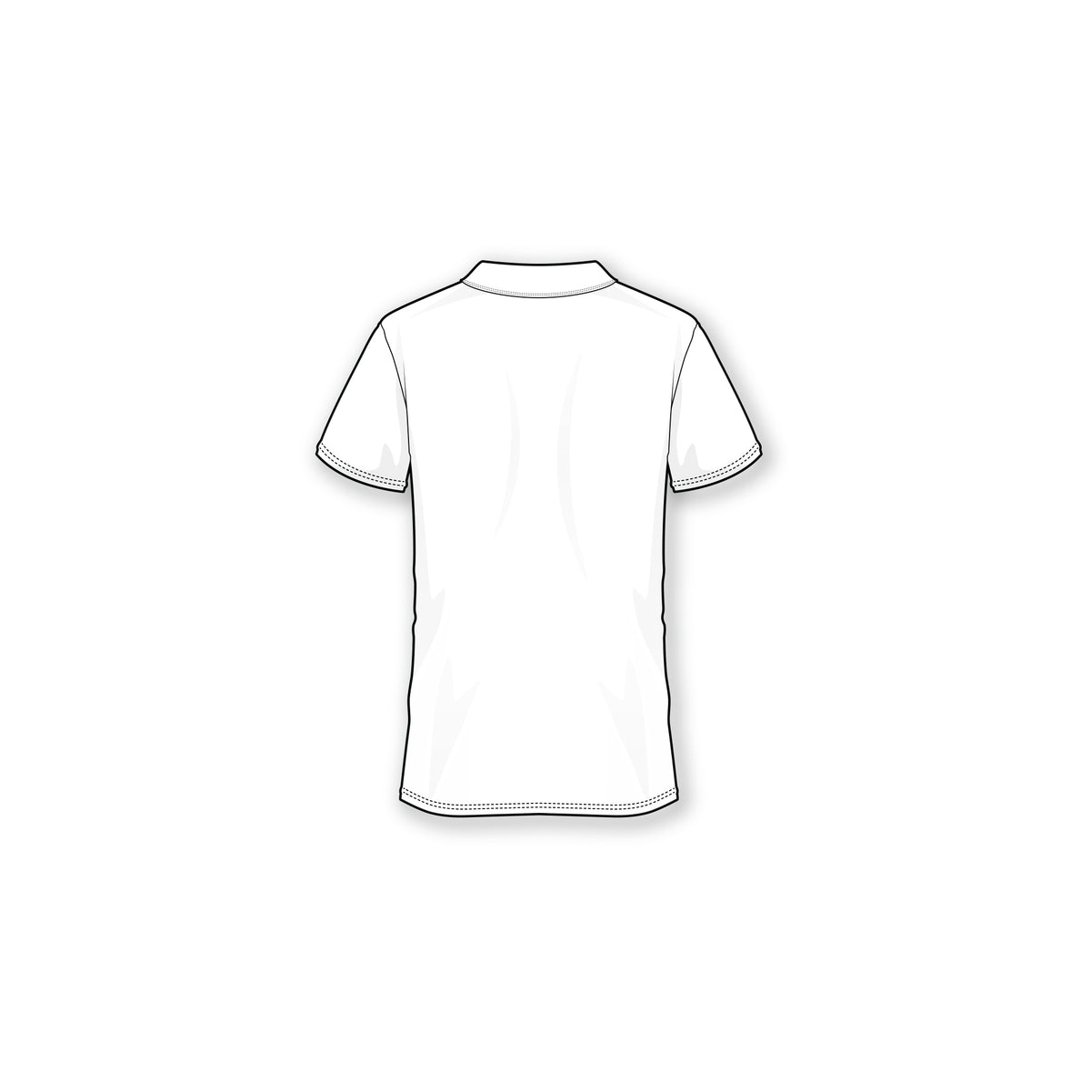 Tulane School of Archtiecture Logo Polo White | Offically Licensced