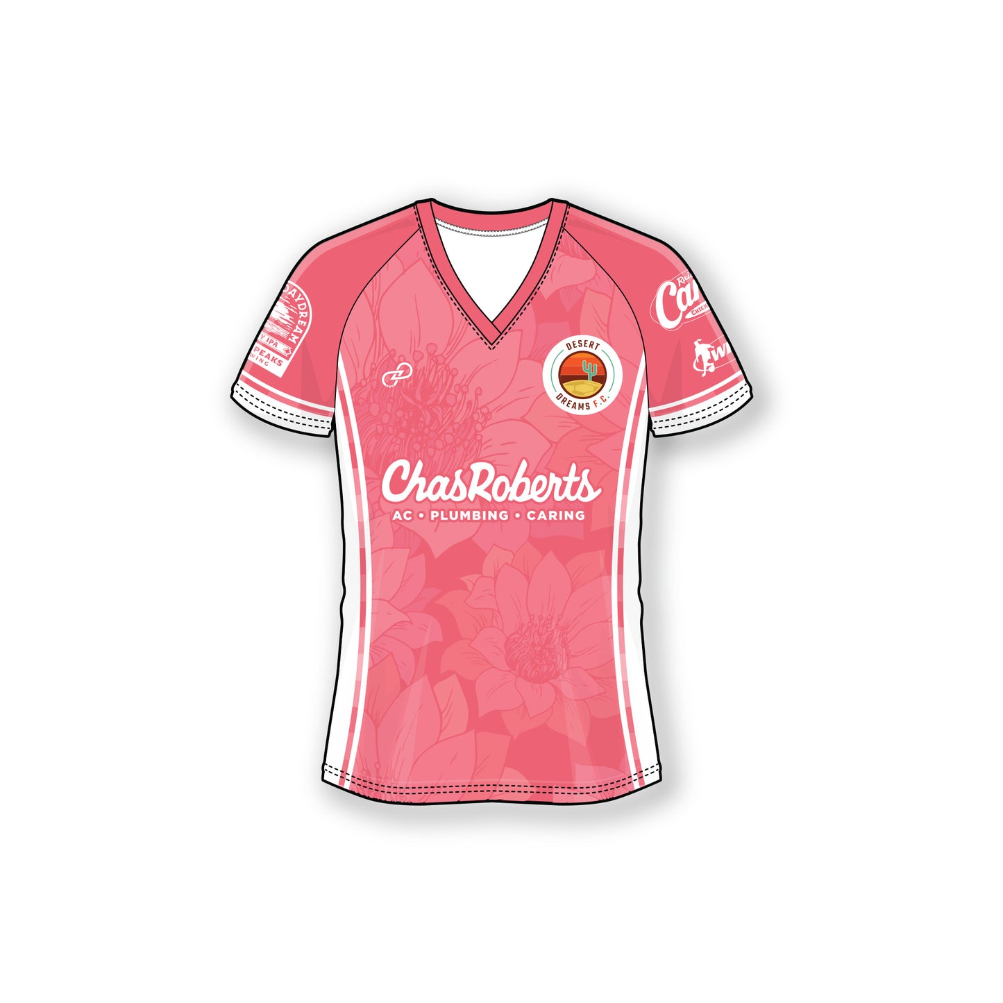 Desert Dreams FC-2026-Replica Jersey - GK 2 Desert Blooms Pink