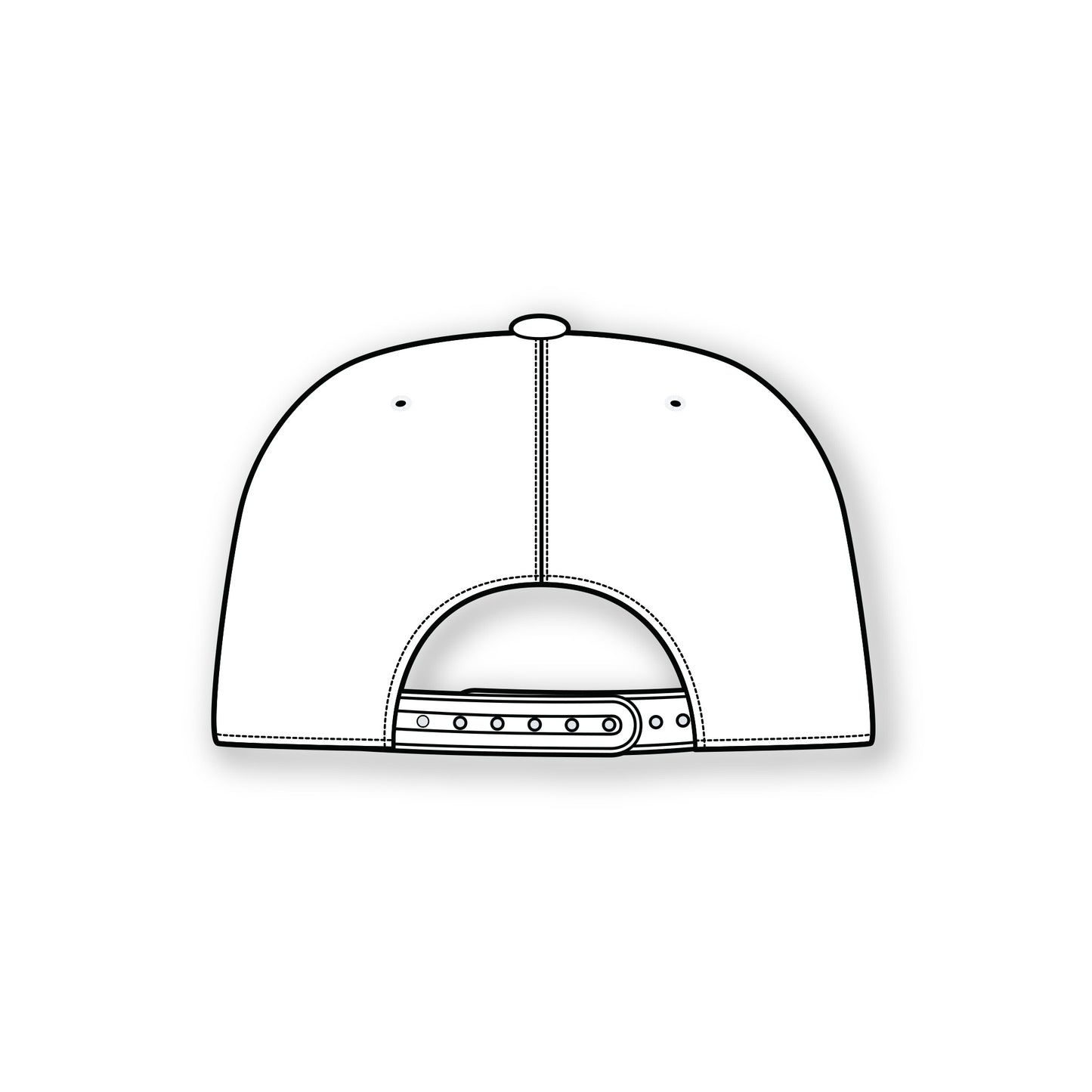 Desert Dreams FC 2025 White Trucker Hat - Team Crest Logo