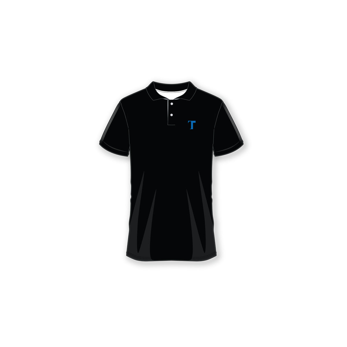 Tulane School of Archtiecture Logo Polo Black | Offically Licensced