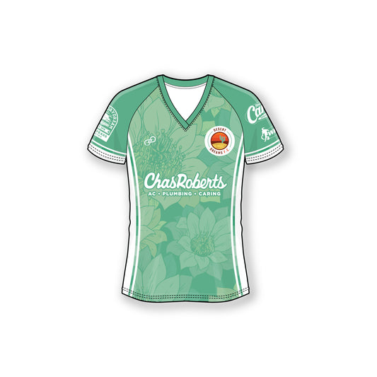 Desert Dreams FC-2025-Replica Jersey - GK 1 Desert Blooms Green