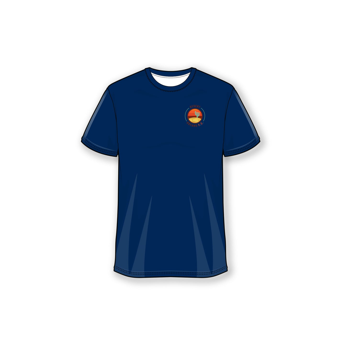Desert Dreams FC Crest Logo Tee