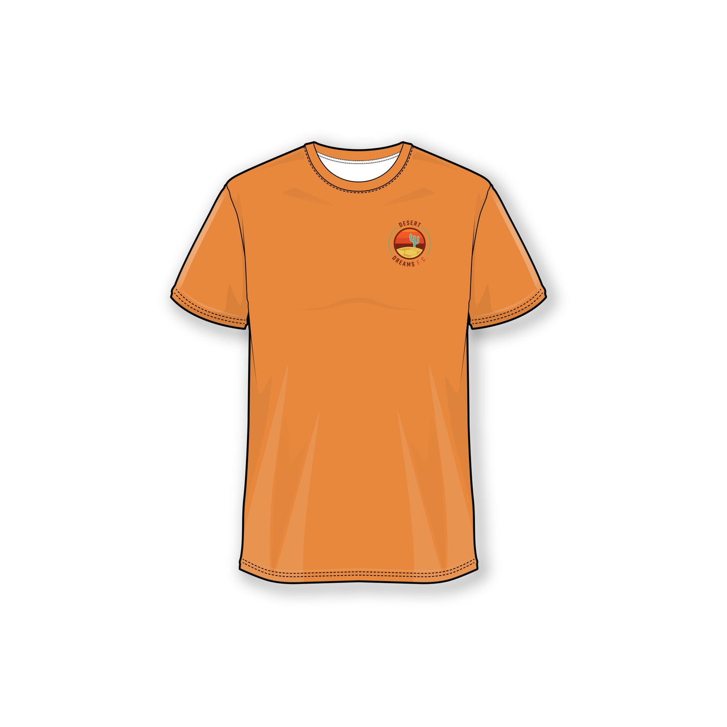 Desert Dreams FC Crest Logo Tee