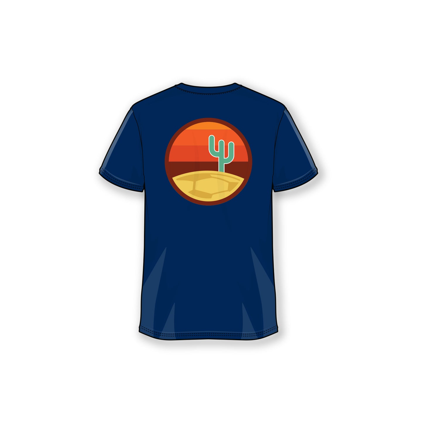 Desert Dreams FC Deconstructed Logo Tee