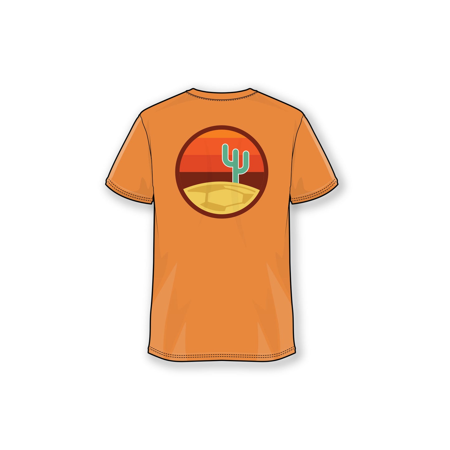 Desert Dreams FC Deconstructed Logo Tee