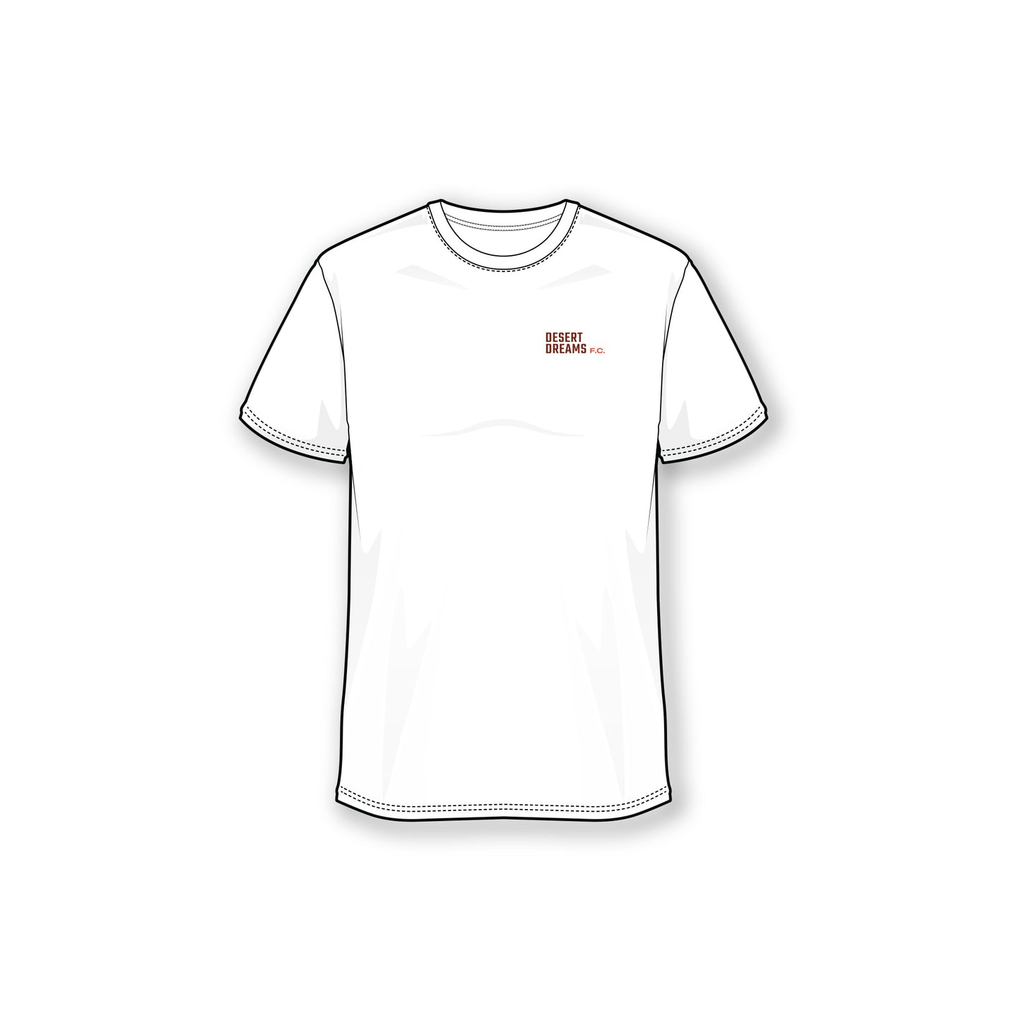 Desert Dreams FC Deconstructed Logo Tee