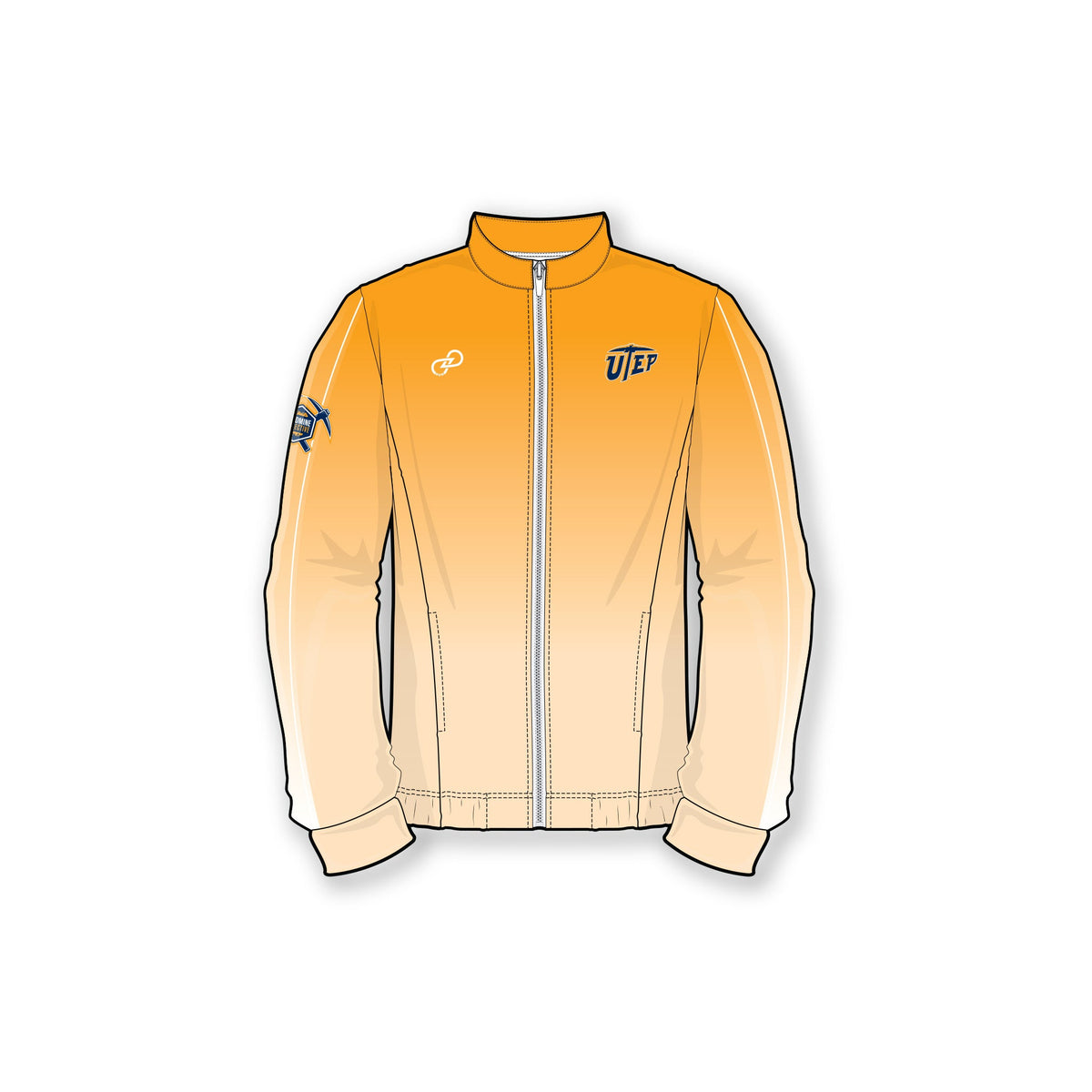 UTEP Orange Gradient Jacket
