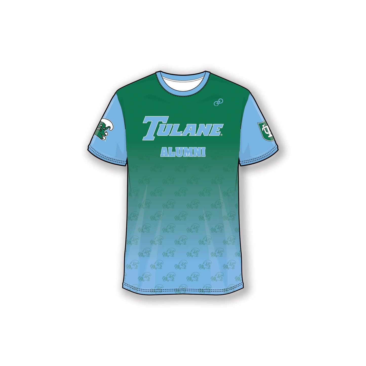 Tulane Alumni Wave Green