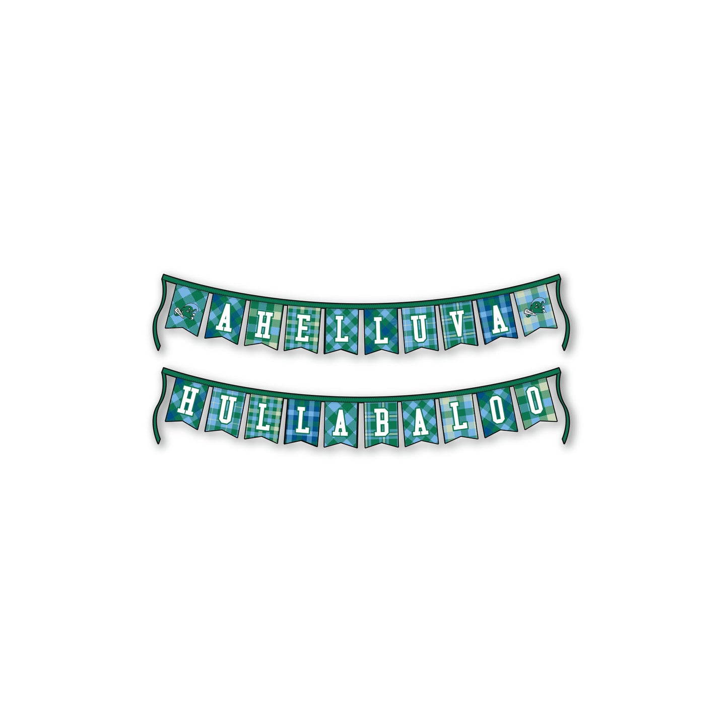 Tulane Plaid Banners