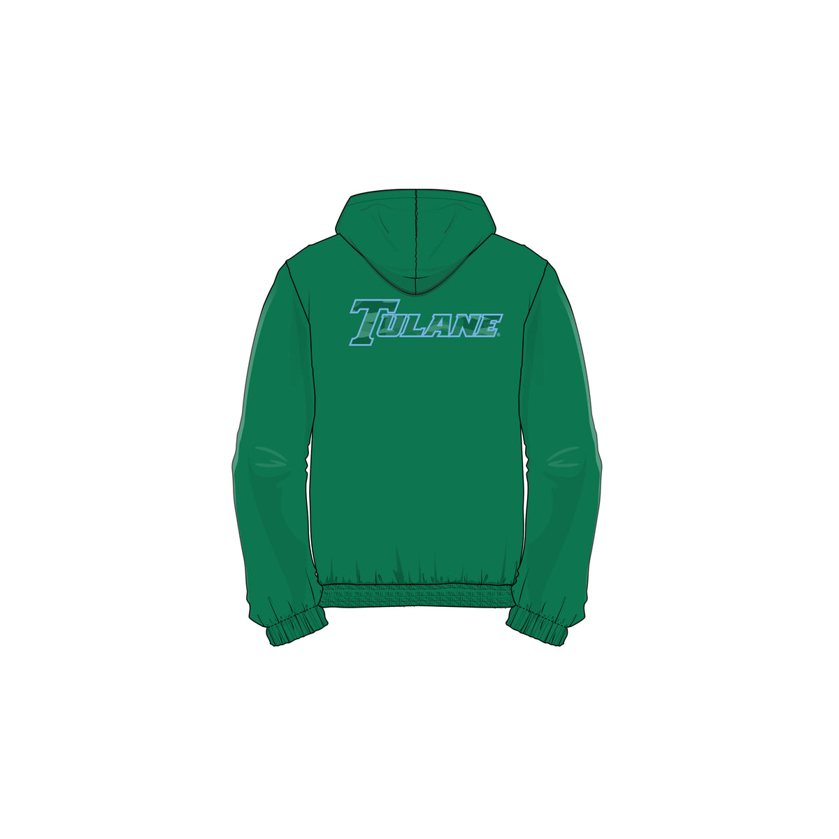 Tulane Green Camo Jacket - Adult, Youth, Women | Offically Licensced