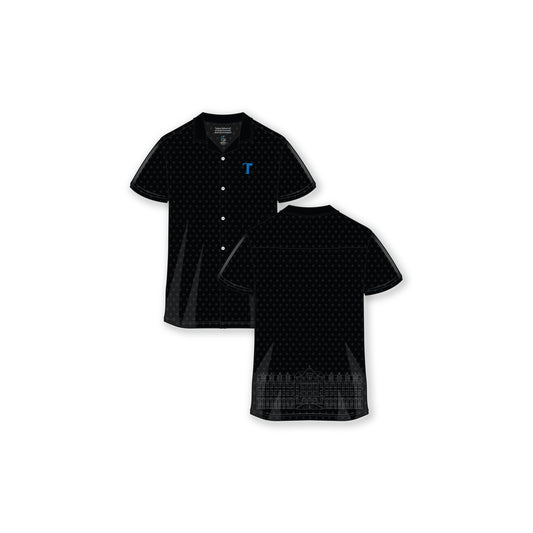 Tulane School of Architecture Mini Fleur de Lis Richardson  Memorial Hall Camp Shirt | Offically Licensced (Copy)
