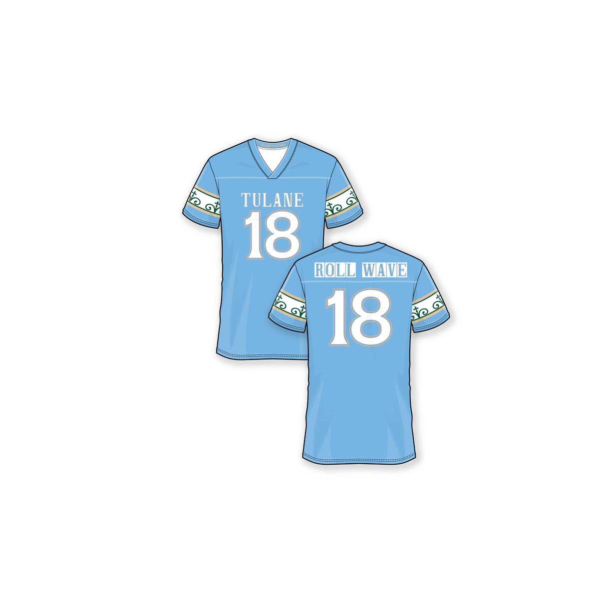 Tulane City Edition Replica Jersey | Officially Licensed