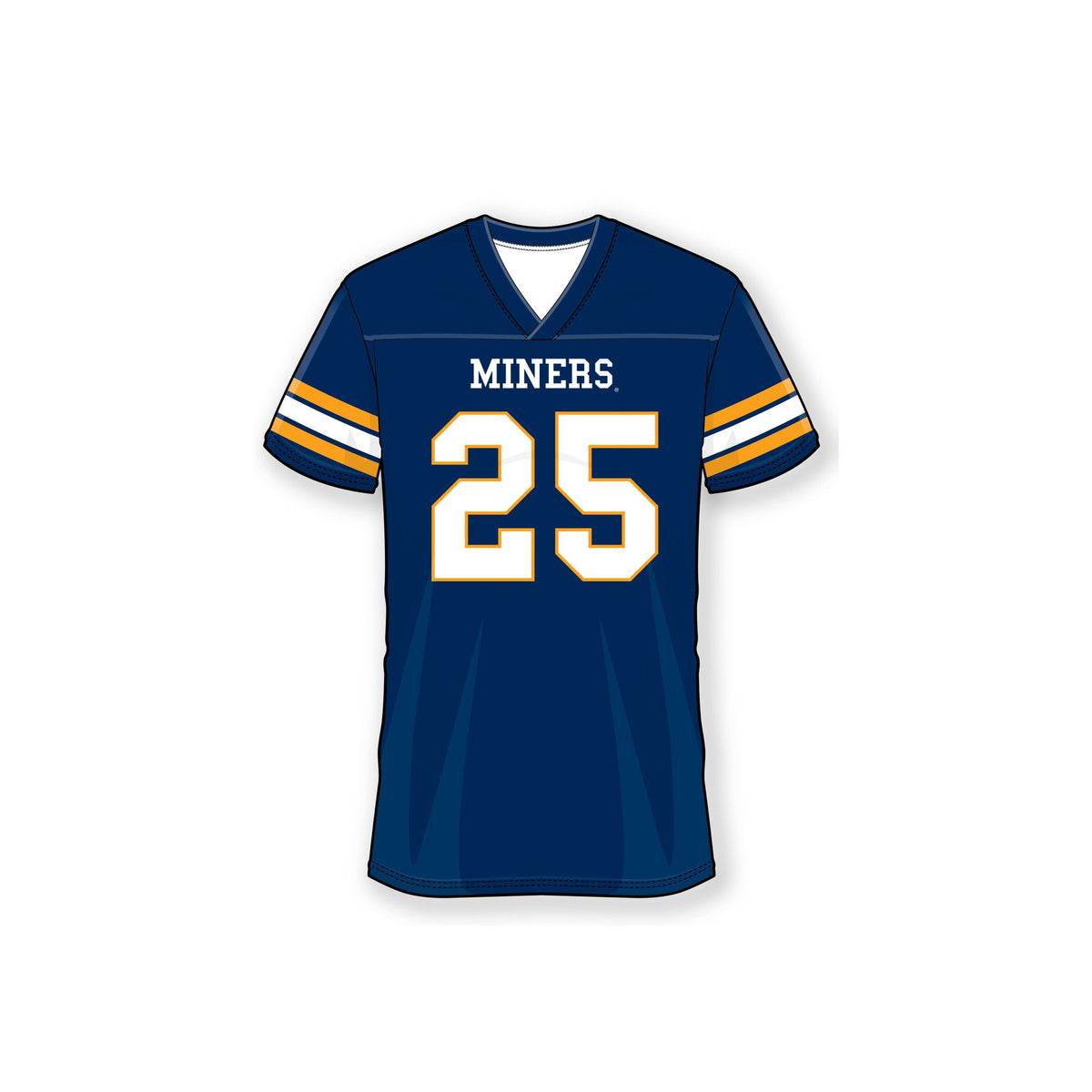 UTEP Player NIL Replica Blue Football Jersey