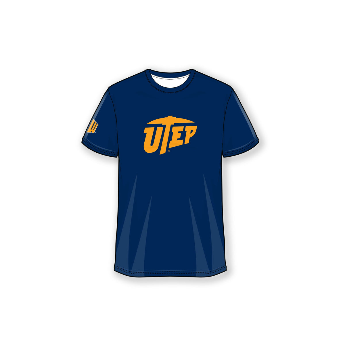 Mountain West UTEP Navy - UTEP Tee