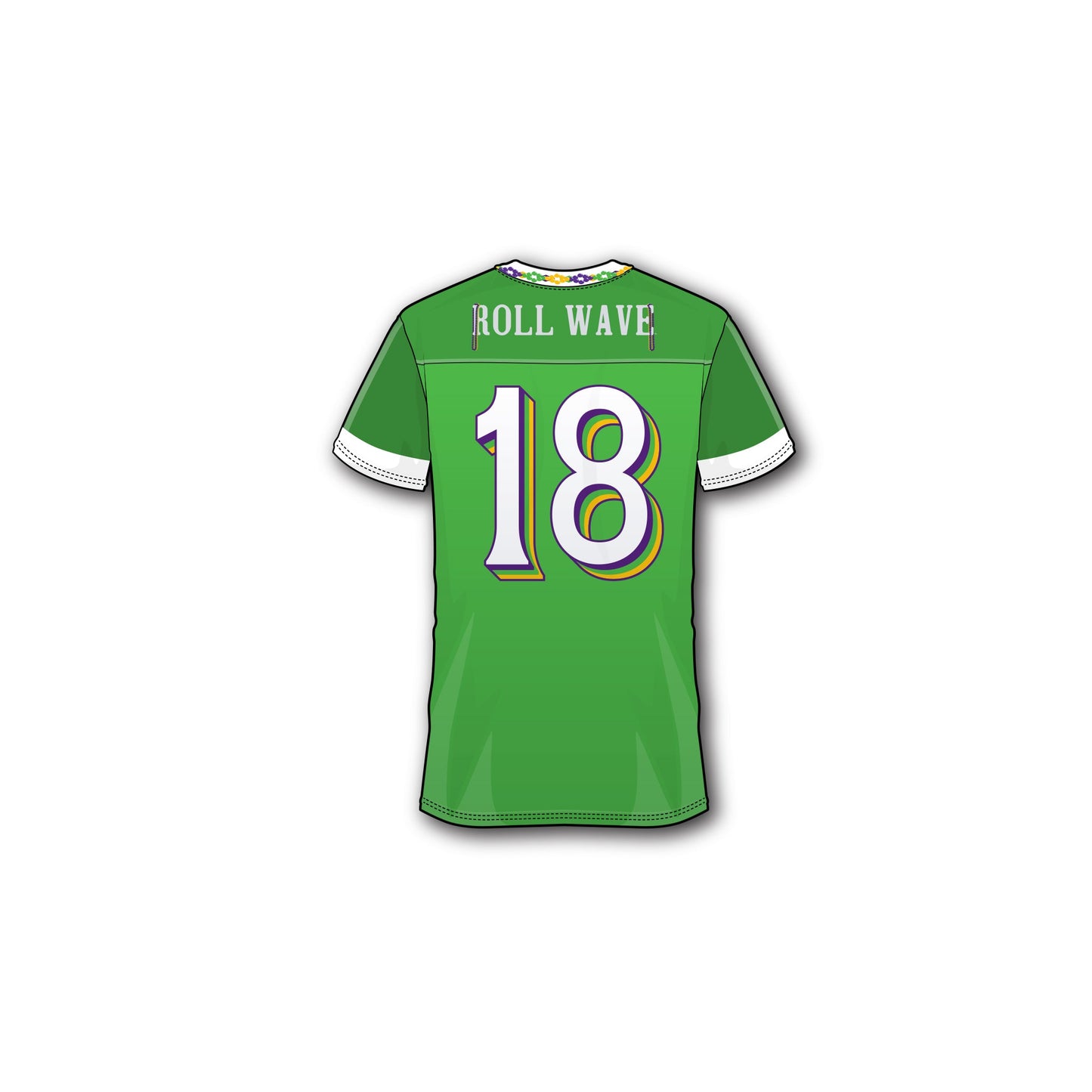 Tulane Football Madi Gras Replica Jersey