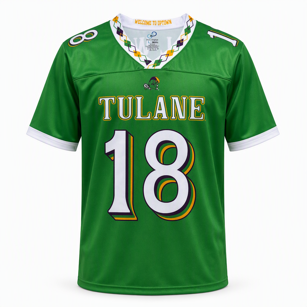 Tulane Mardi Gras Replica Jersey | Officially Licensed